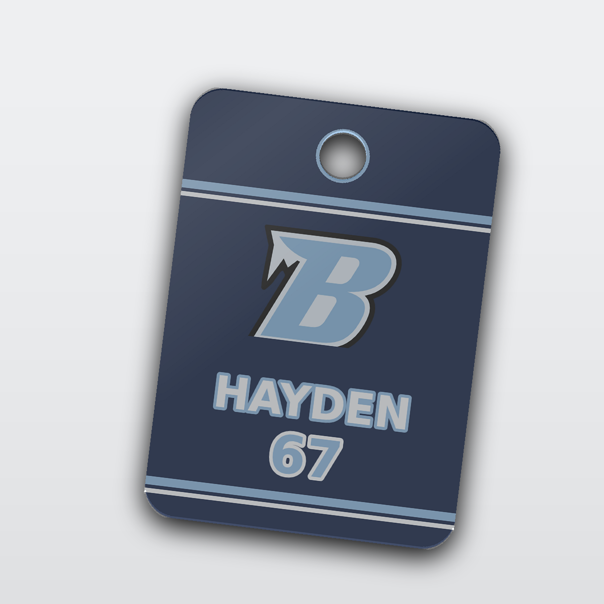 Hockey Bag Tag